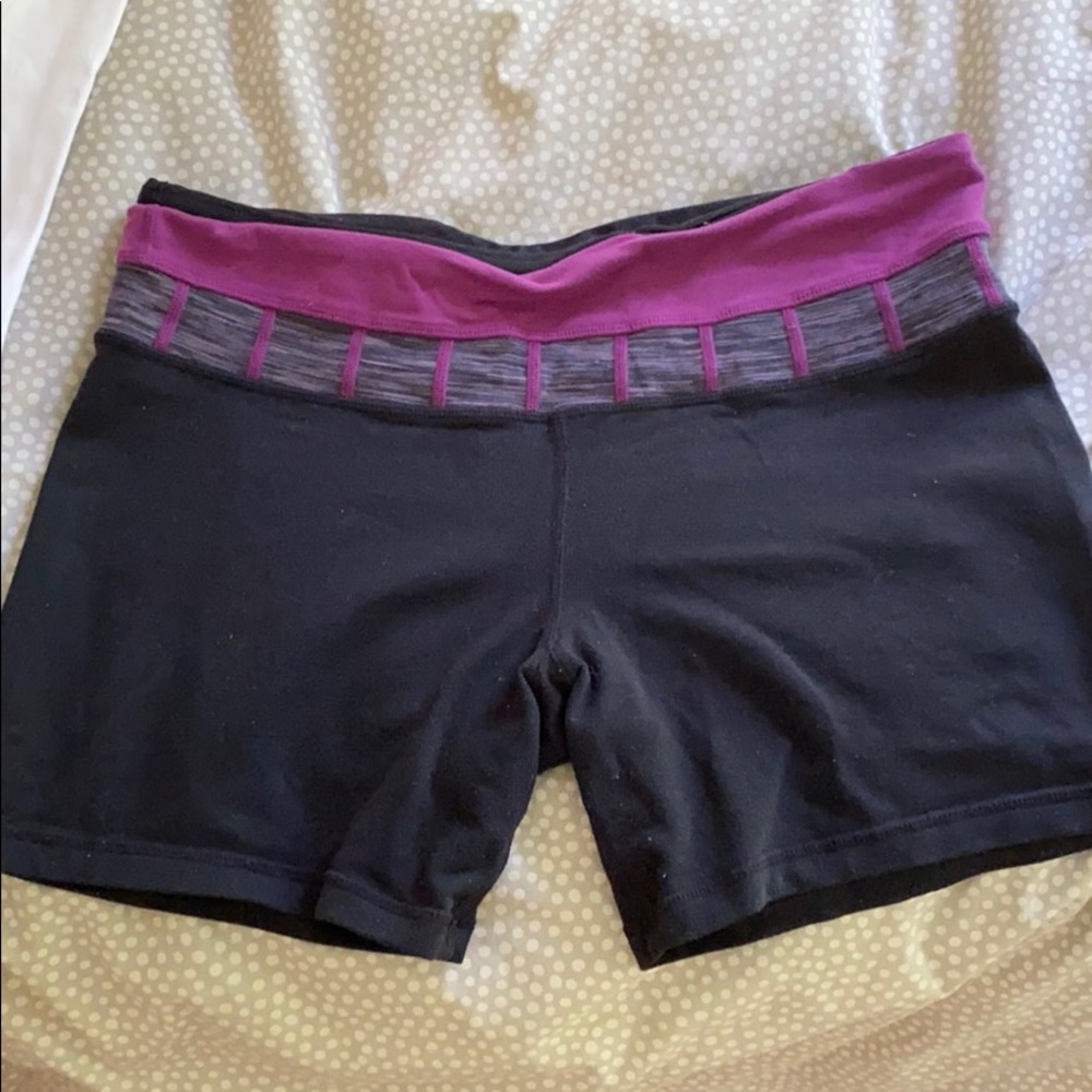Lululemon spandex shorts